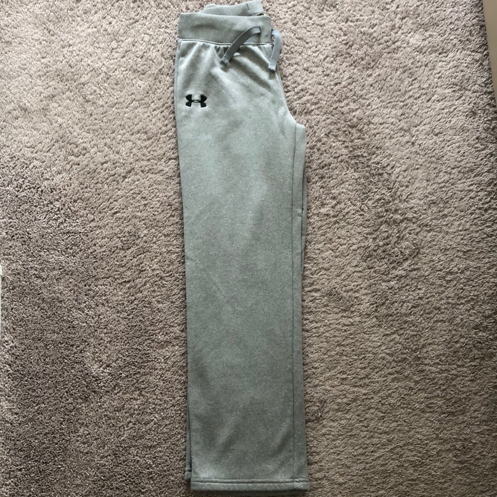 Under armour sweatpants; straight leg cut